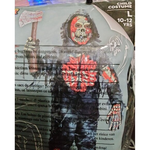 Spooktacular Creations Zombie Halloween Child Costume 5-Piece Set Large (10-12) - Picture 6 of 11